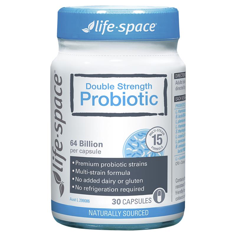 Life Space Double Strength Probiotic 30 Capsules - Cutprice Online