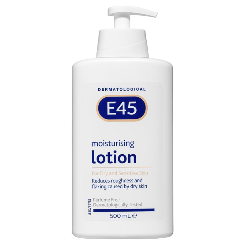 E45 Moisturising Lotion for Dry Skin 500ml - Cutprice Online
