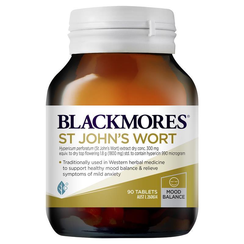 Blackmores St Johns Wort Mood Support 90 Tablets - Cutprice Online