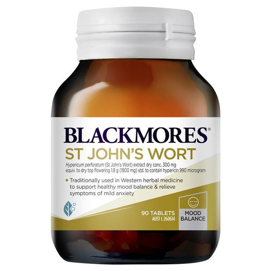 Blackmores St Johns Wort Mood Support 90 Tablets - Cutprice Online