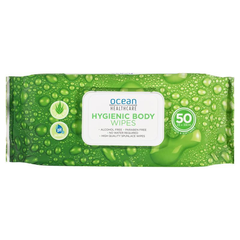 Ocean Healthcare Adult Wipes 50PK - Cutprice Online