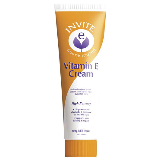 Invite E Vitamin E Cream 100g - Cutprice Online