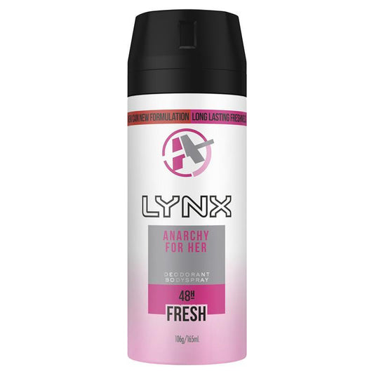 Lynx Deodorant Anarchy For Her 165ml - Cutprice Online