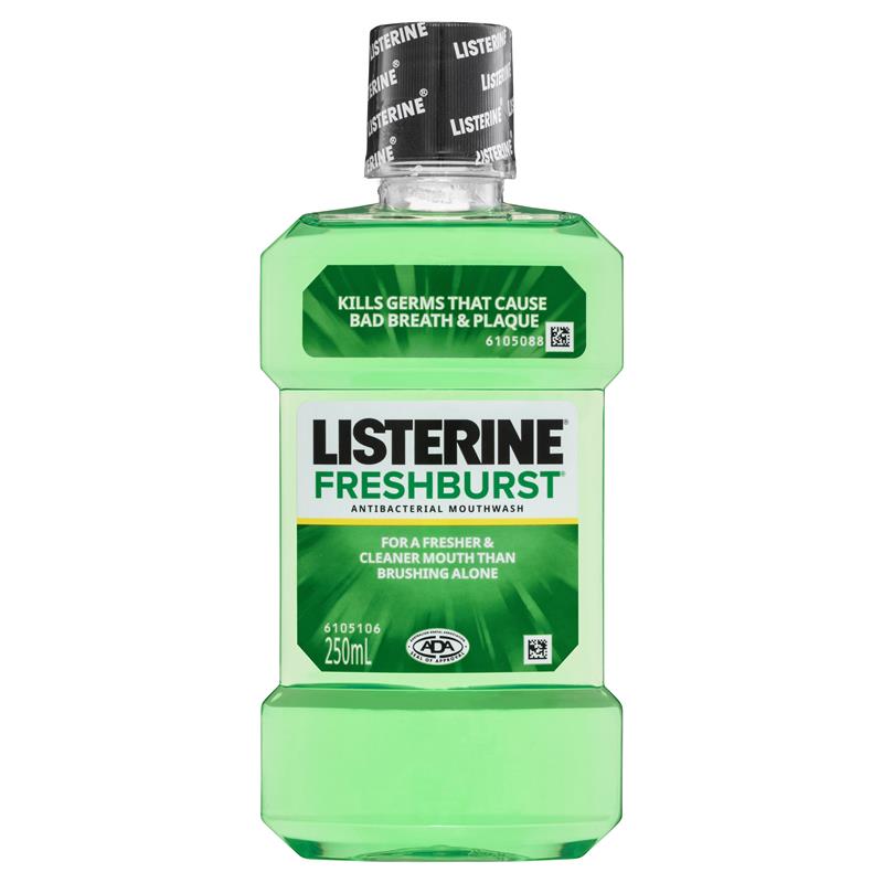 Listerine Fresh Burst Mouthwash 250mL - Cutprice Online