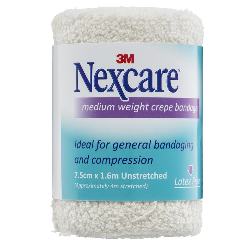 Nexcare Crepe Bandage 75mm X 1.6m - Cutprice Online