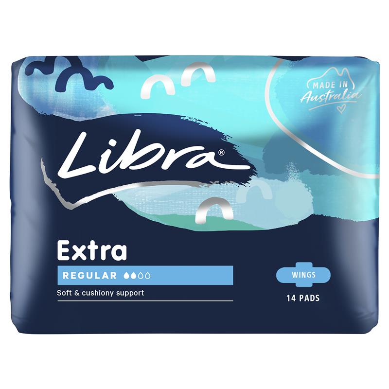 Libra Pads EXTRA Wings Regular 14 - Cutprice Online