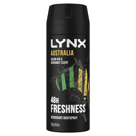 Lynx Deodorant Body Spray Australia 165ml - Cutprice Online