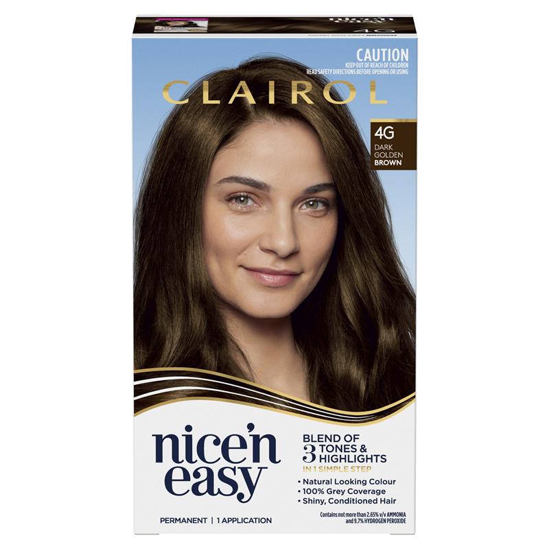 Clairol Nice n Easy 4G Dark Golden Brown - Cutprice Online