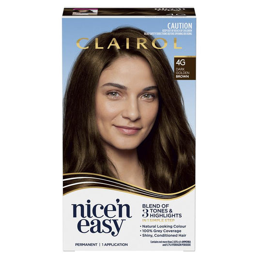 Clairol Nice n Easy 4G Dark Golden Brown - Cutprice Online