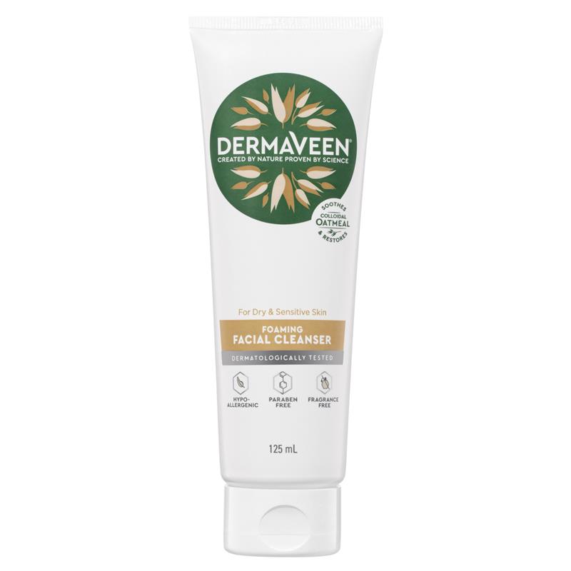 DermaVeen Foaming Facial Cleanser 125ml - Cutprice Online