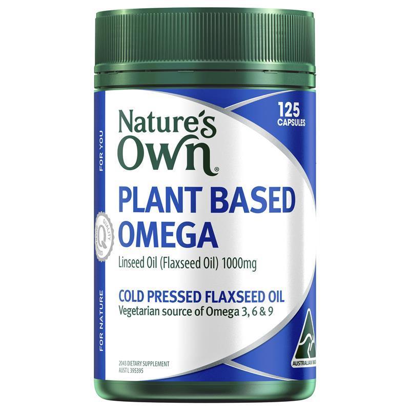 Nature's Own Plant Based Omega 125 Capsules - Cutprice Online
