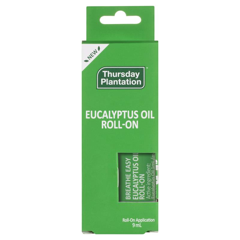 Thursday Plantation Breathe Easy Eucalyptus Oil Roll On 9ml THURSDAY PLANTATION