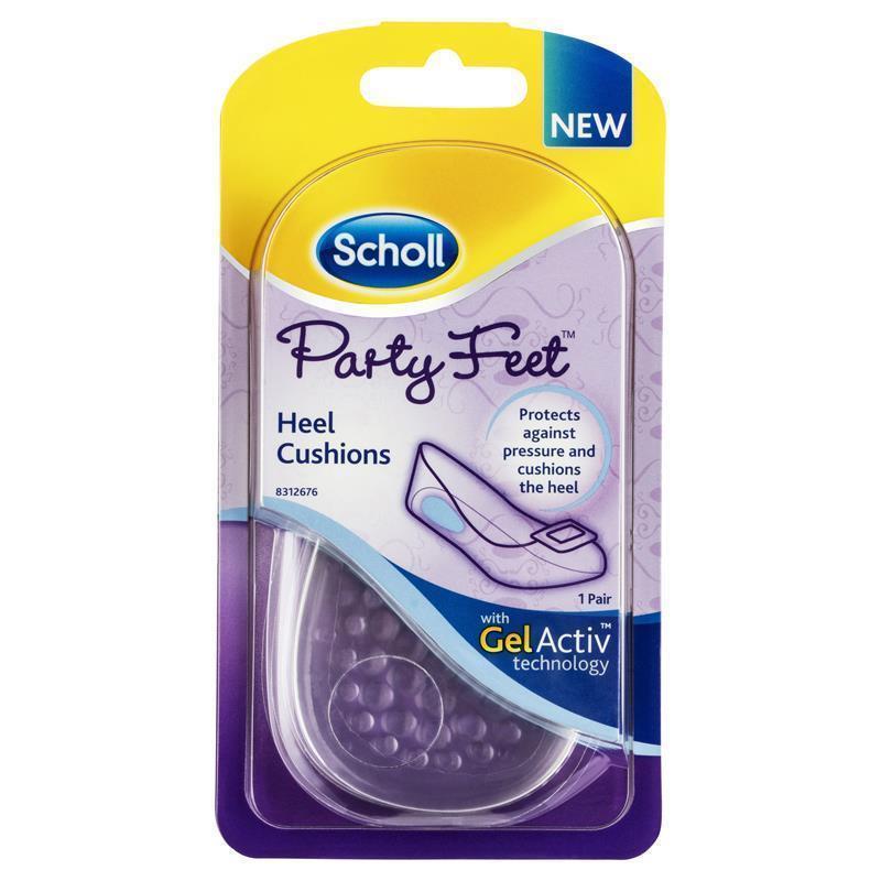 Scholl Party Feet Gel Heel Cushions - Cutprice Online
