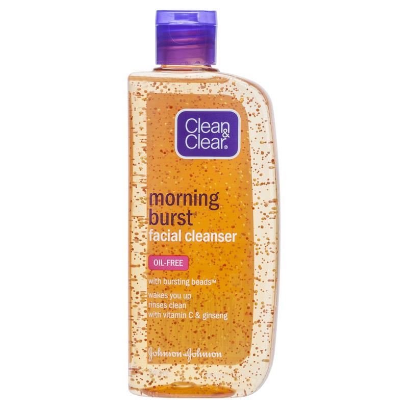 Clean & Clear Morning Burst Orange Facial Cleanser with Bursting Beads 240mL - Cutprice Online