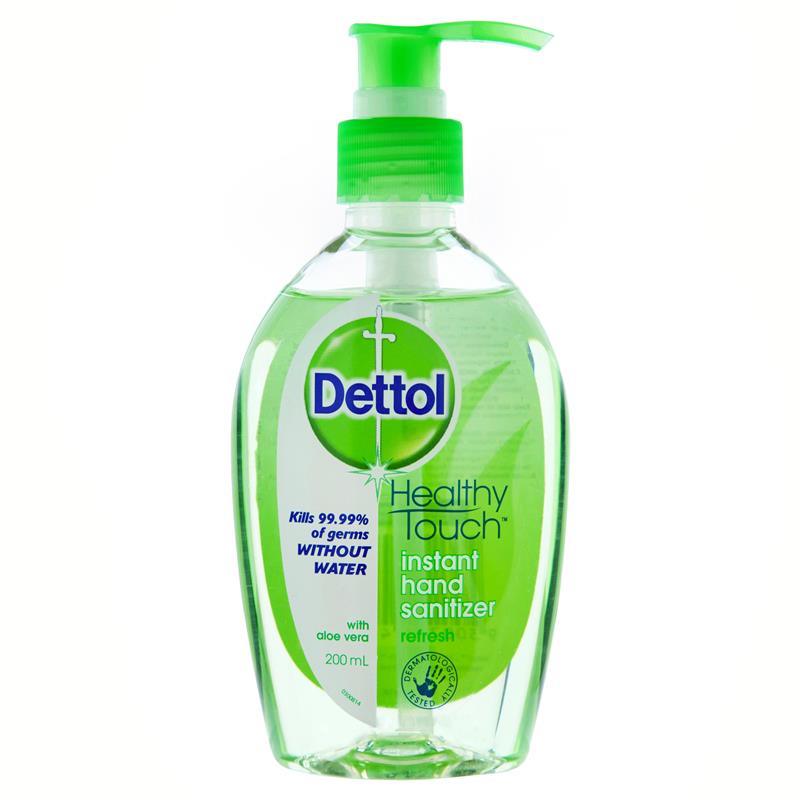 Dettol Refresh Aloe Vera Liquid Hand Sanitiser 200mL - Cutprice Online