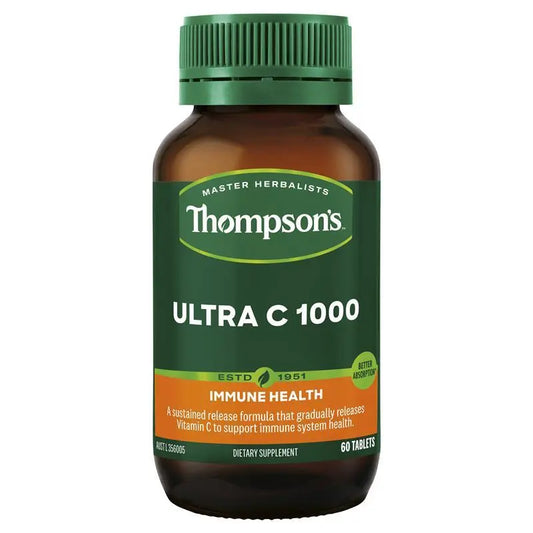 Thompson's Ultra C 1000 Sustained Release 60 Tablets THOMPSON'S