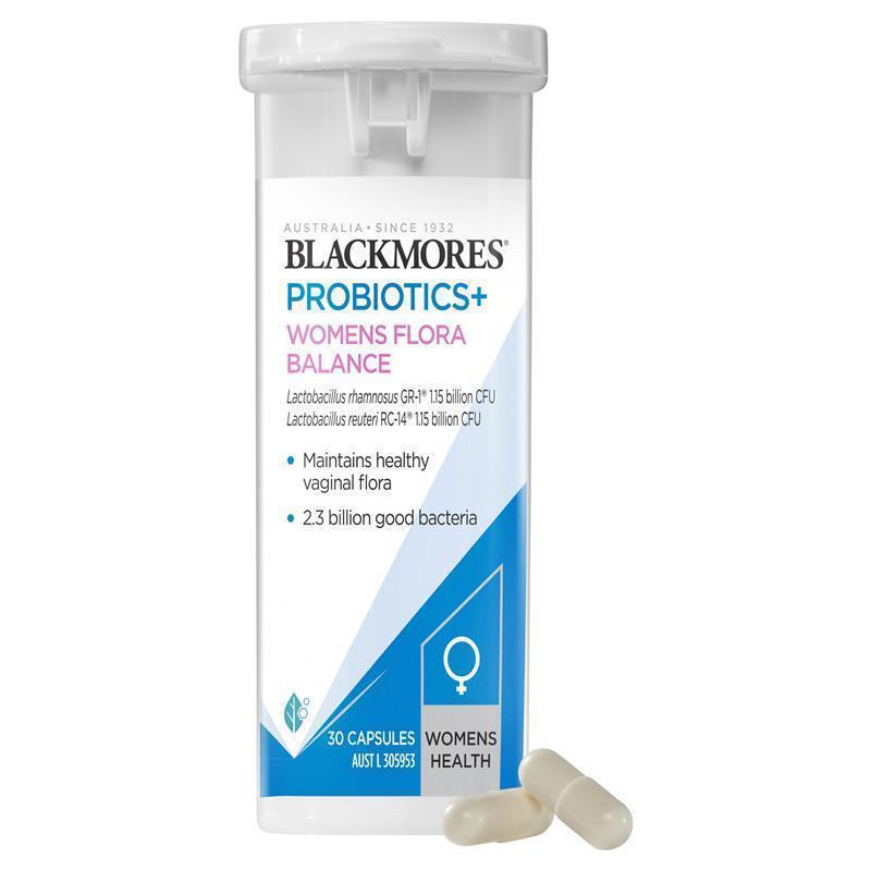 Blackmores Probiotics+ Womens Flora Balance 30 Capsules - Cutprice Online