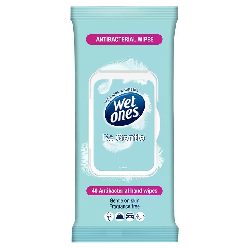 Wet Ones Be Gentle Wipes 40PK - Cutprice Online