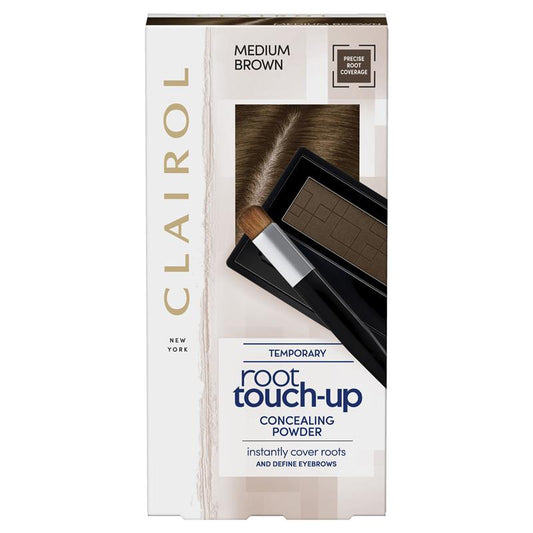 CLAIROL Root Touch-Up Concealing Powder Medium Brown 2.1g - Cutprice Online