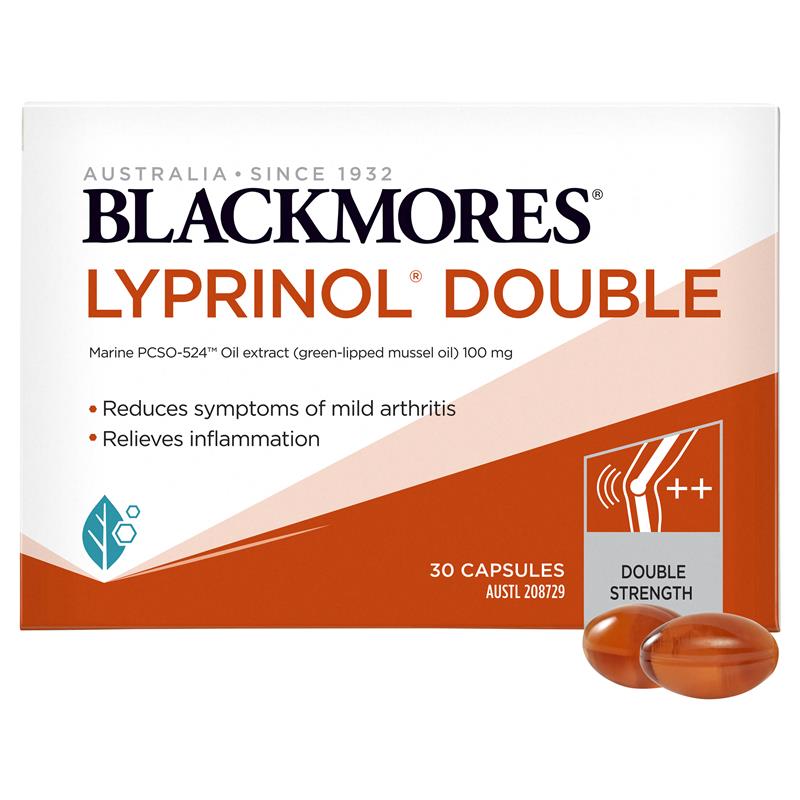 Blackmores Lyprinol Double Strength 30 Capsules - Cutprice Online