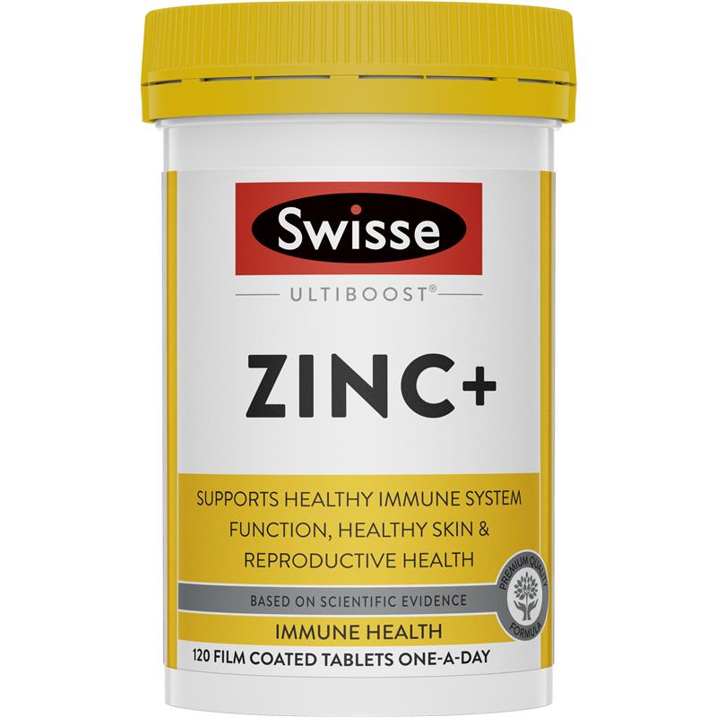 Swisse Zinc+ 120 Tablets - Cutprice Online