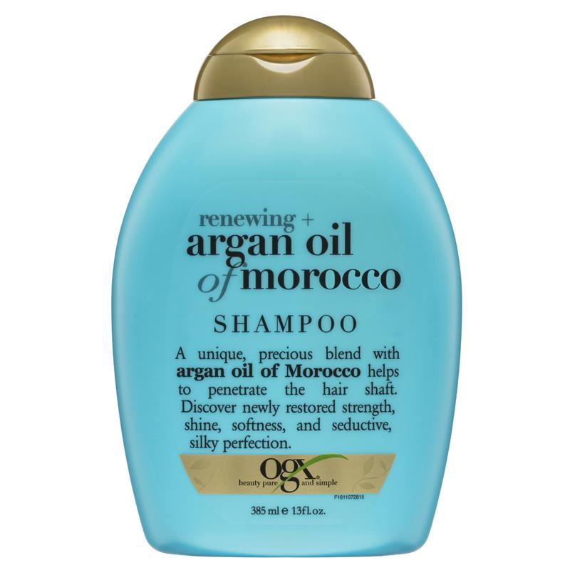 OGX Renewing Moroccan Argan Oil Shampoo 385mL - Cutprice Online