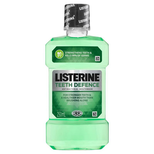 Listerine Teeth Defence Mouthwash 250mL - Cutprice Online