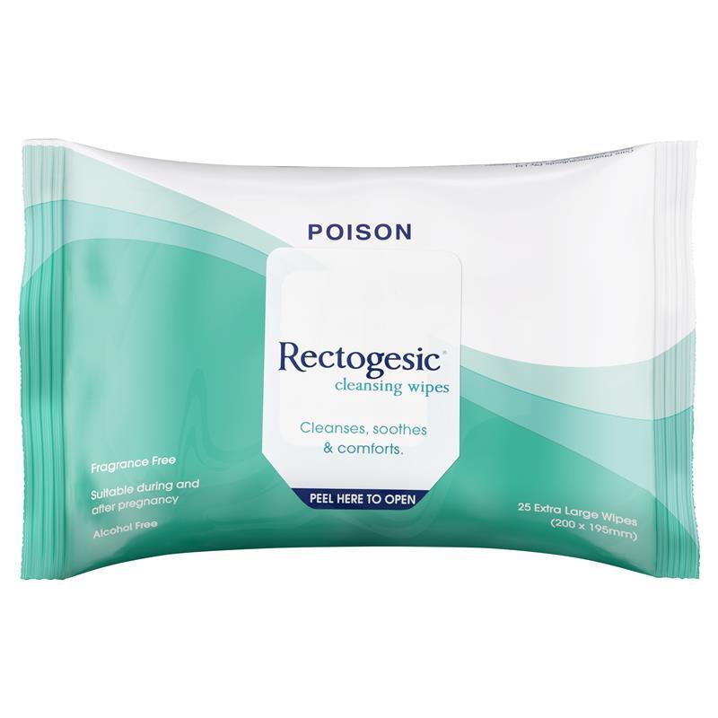 Rectogesic Cleansing Wipes X 25 - Cutprice Online