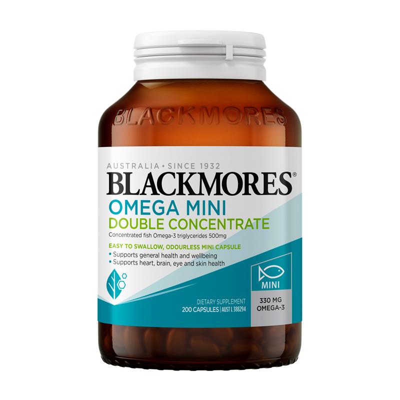 Blackmores Odourless Fish Oil 200 Mini Capsules - Cutprice Online
