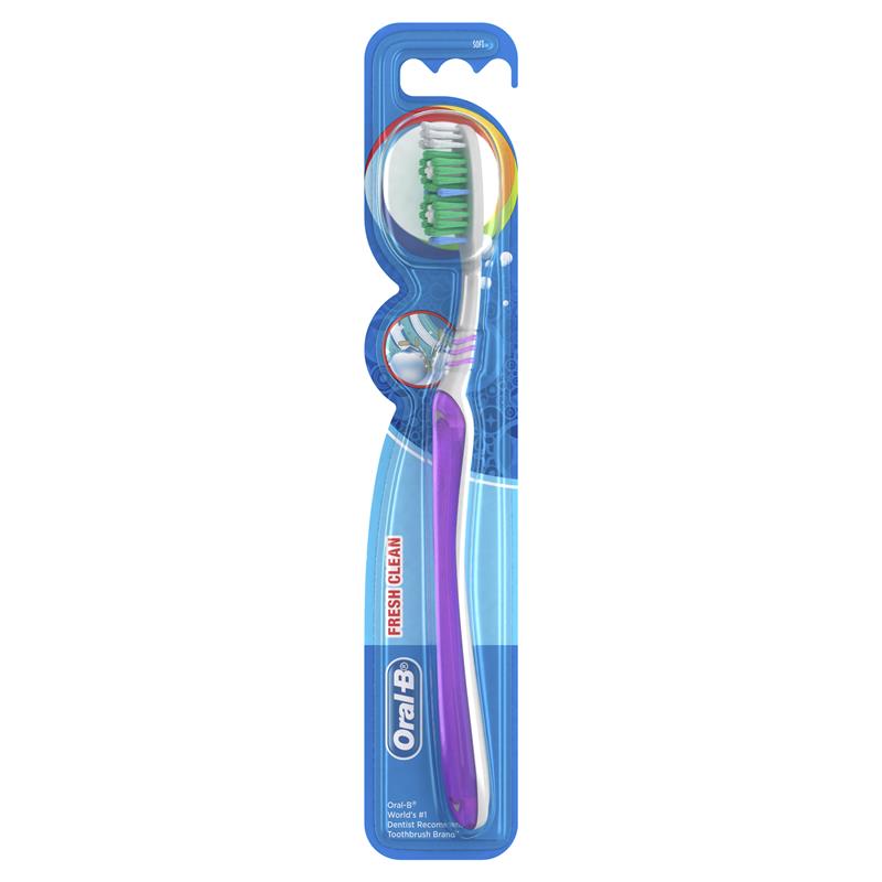 Oral B All Rounder Fresh Clean Soft Manual Toothbrush 1 Pack - Cutprice Online