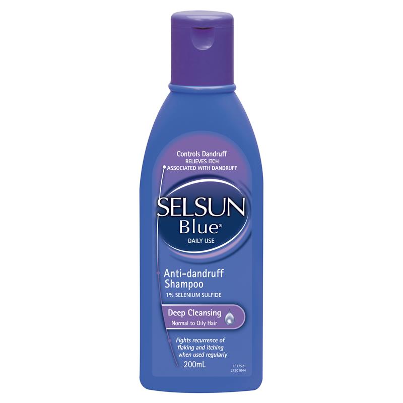 Selsun Blue Deep Cleansing Anti-Dandruff Shampoo 200mL - Cutprice Online