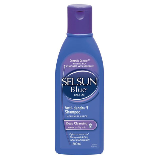 Selsun Blue Deep Cleansing Anti-Dandruff Shampoo 200mL - Cutprice Online