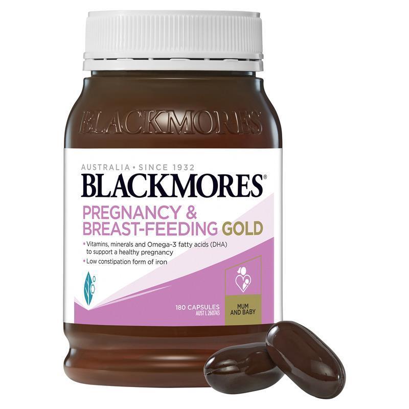 Blackmores Pregnancy and Breastfeeding Gold 180 Capsules - Cutprice Online