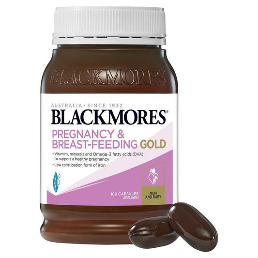 Blackmores Pregnancy and Breastfeeding Gold 180 Capsules - Cutprice Online