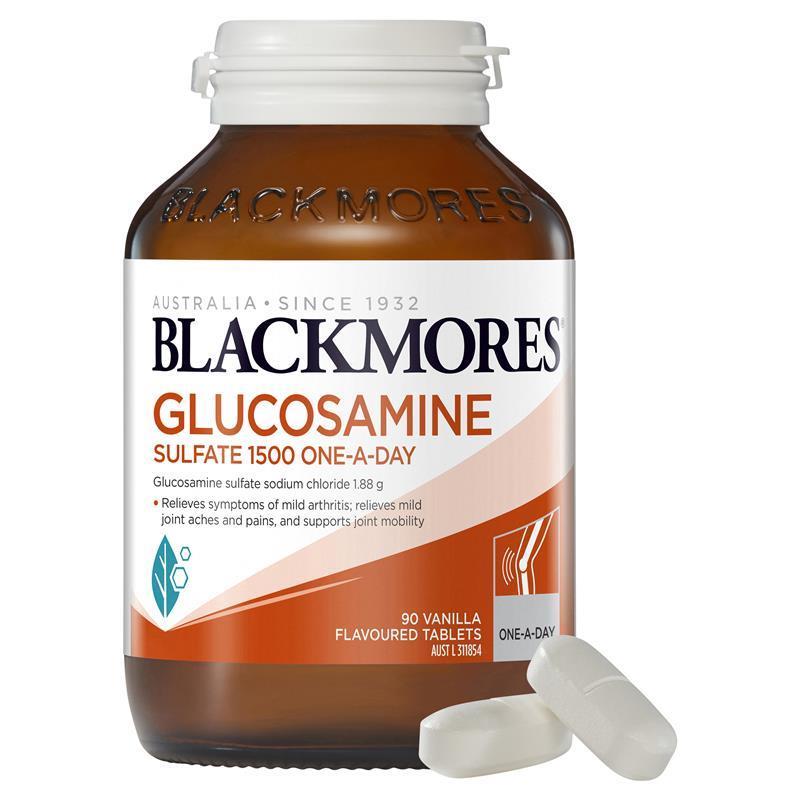 Blackmores Glucosamine Sulfate 1500mg One-a-day 90 Tablets - Cutprice Online