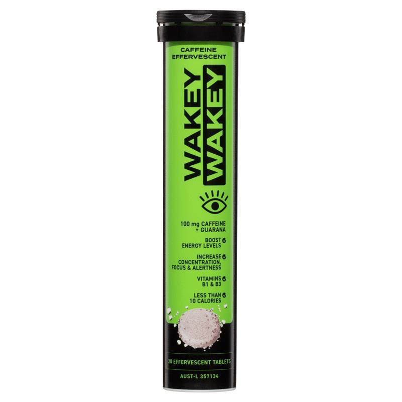 Wakey Wakey Effervescent 20 Tablets - Cutprice Online