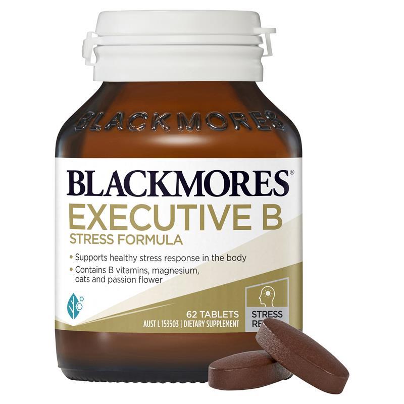Blackmores Executive B Stress Formula 62 Tablets - Cutprice Online
