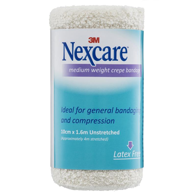 Nexcare Crepe Bandage 100mm X 1.6m - Cutprice Online