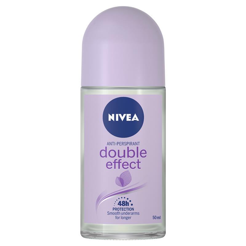 Nivea Deodorant Roll On Double Effect 50ml - Cutprice Online