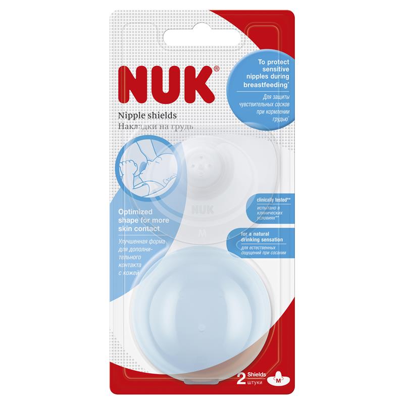 NUK Nipple Shields Medium 2 Pack - Cutprice Online