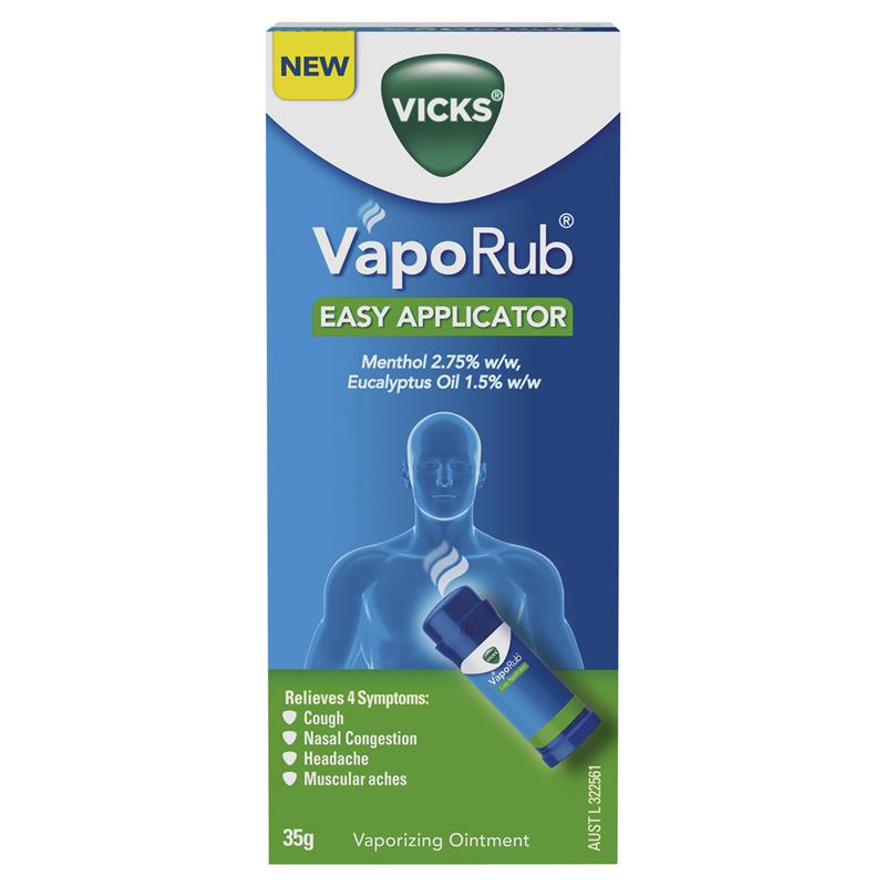 Vicks VapoRub Easy Applicator 35g - Cutprice Online