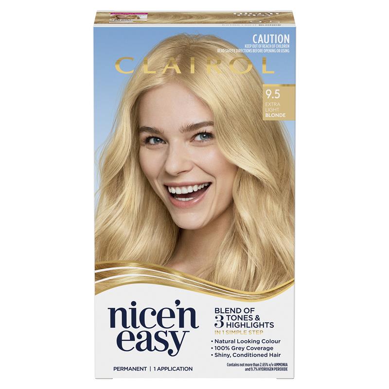 Clairol Nice n Easy 9.5 Extra Light Blonde - Cutprice Online