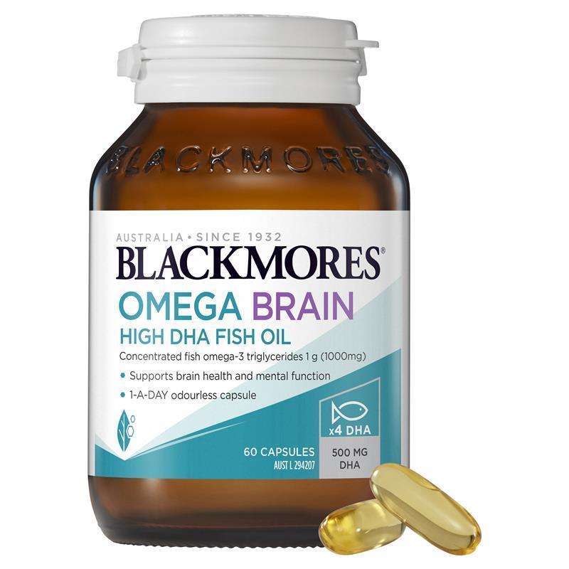 Blackmores Omega Brain Health 60 Capsules - Cutprice Online