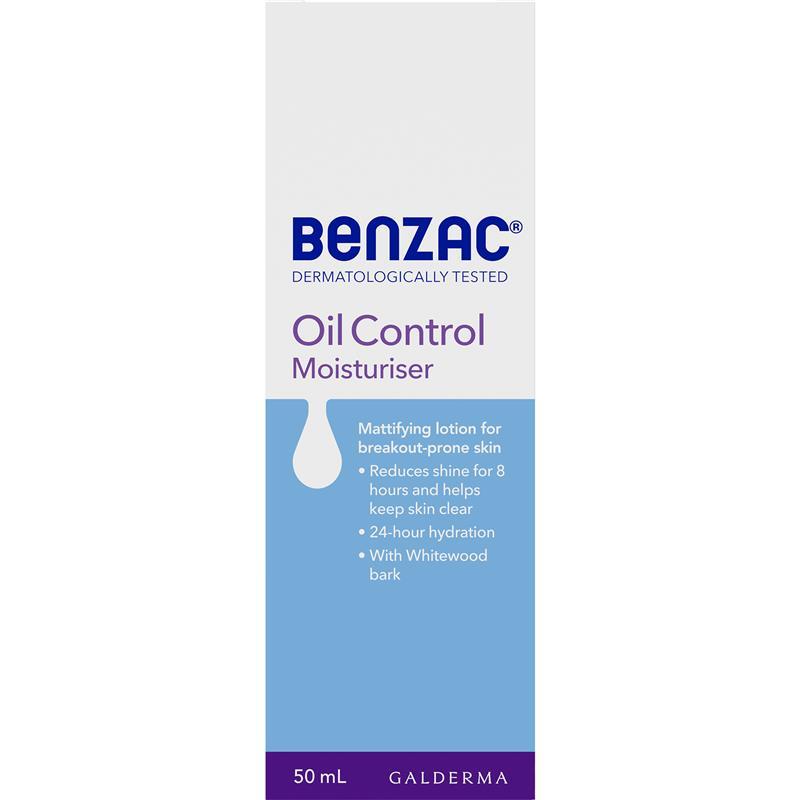 Benzac Oil Control Moisturiser 50ml - Cutprice Online