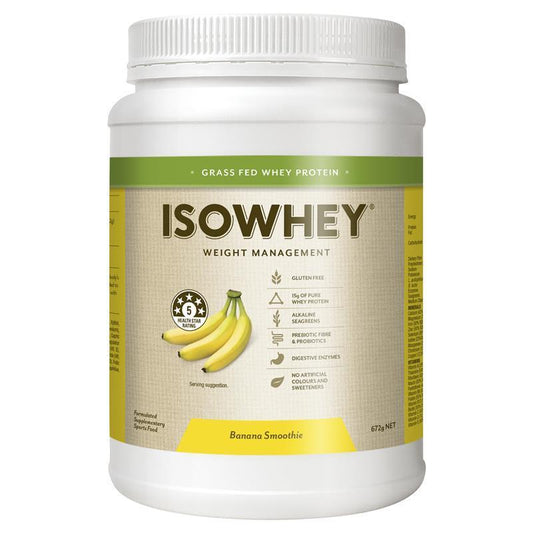 IsoWhey Complete Banana Smoothie 672g - Cutprice Online