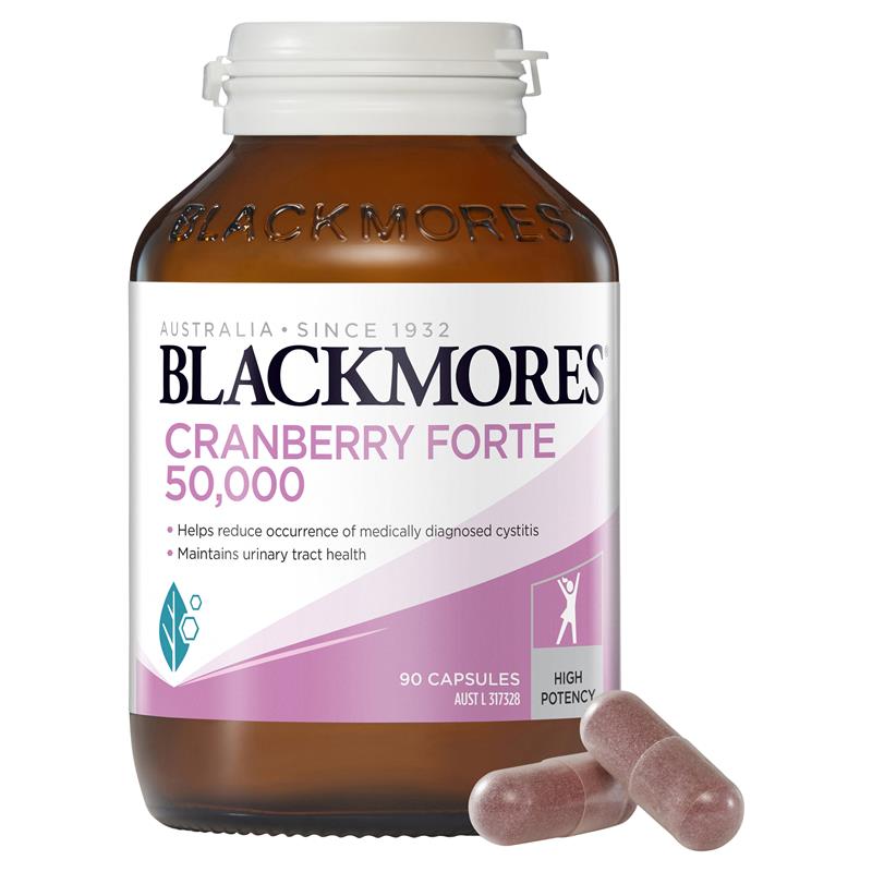 Blackmores Cranberry Forte 50,000mg 90 Capsules - Cutprice Online