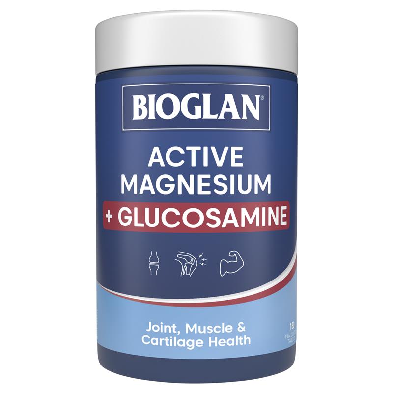 Bioglan Magnesium + Glucosamine 180 Tablets - Cutprice Online