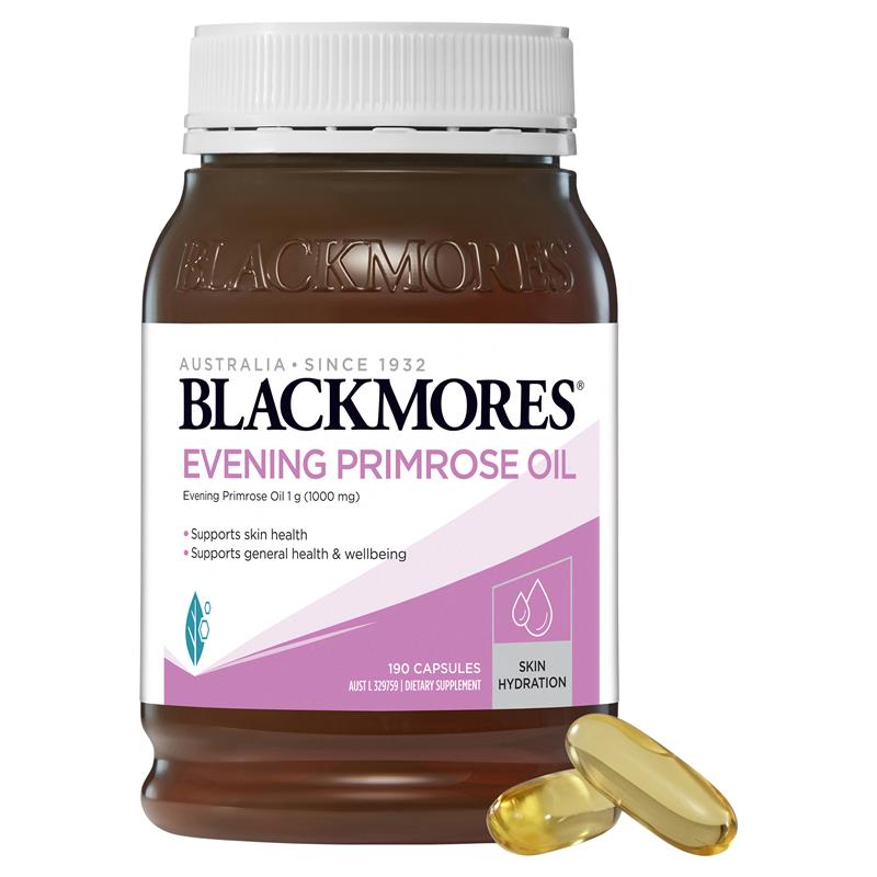 Blackmores Evening Primrose Oil 190 Capsules - Cutprice Online
