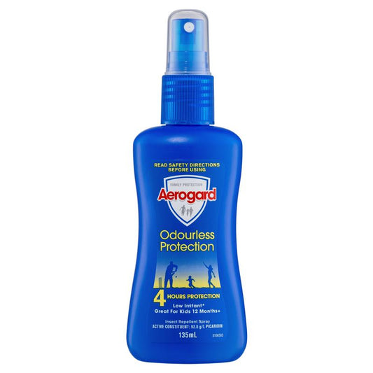 Aerogard Odourless Insect Repellant 135ml Pump - Cutprice Online