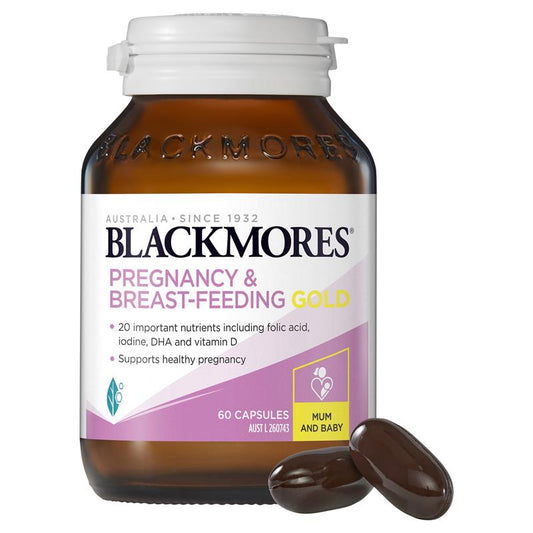 Blackmores Pregnancy and Breastfeeding Gold 60 Capsules - Cutprice Online